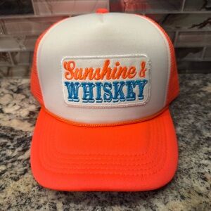 Sunshine & Whiskey Trucker Hat